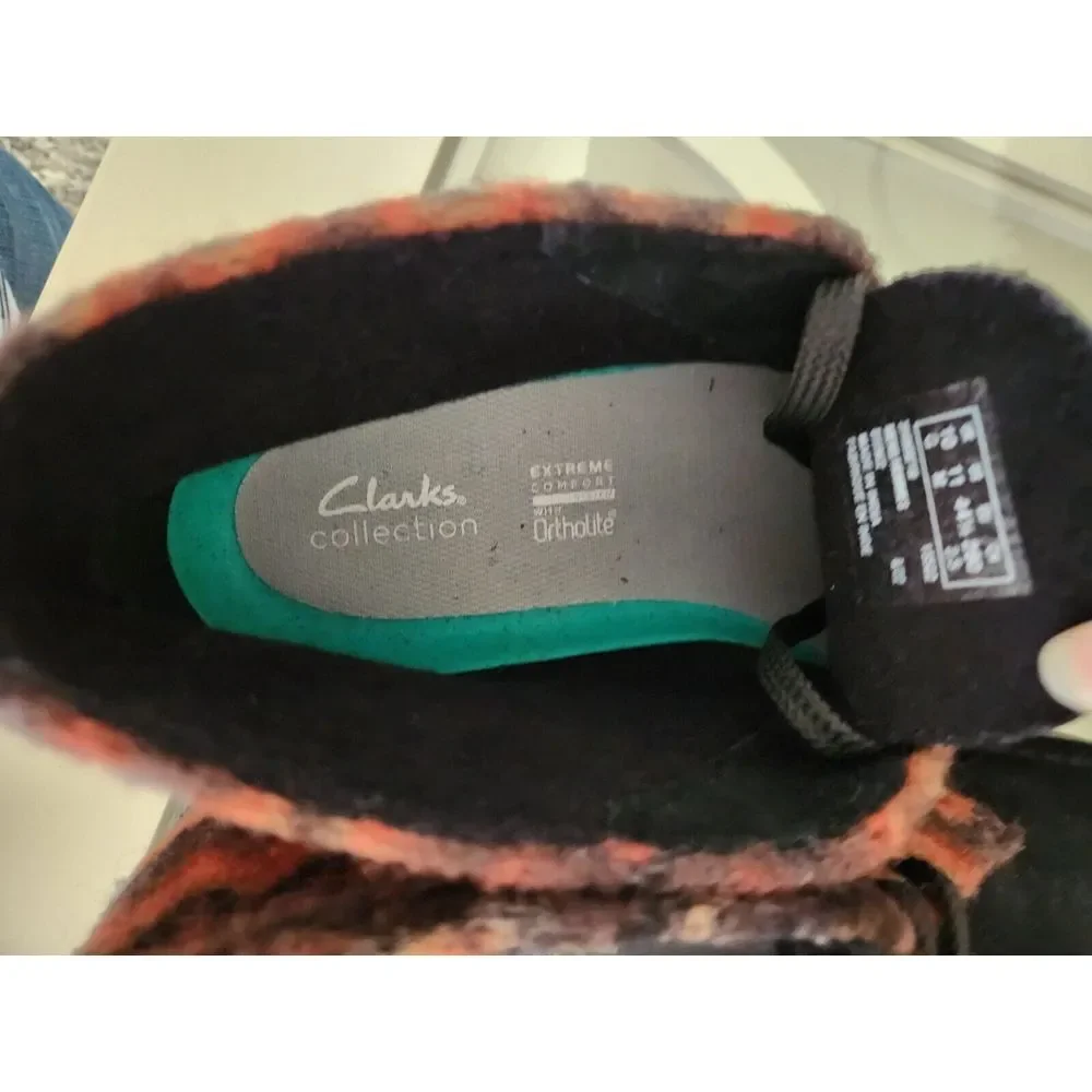 Clarks Bushacre 3 Chukka Boots Wool Suede Men's Mid Top Shoes‎ AZTEC Size 11 M